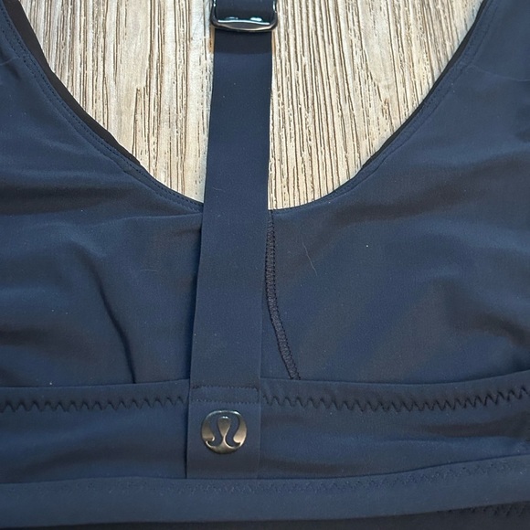 Lululemon Athletica Blue and Black Sporty Bikini - Picture 5 of 11